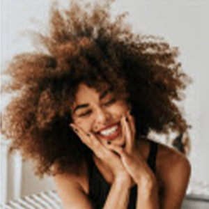 Happy woman